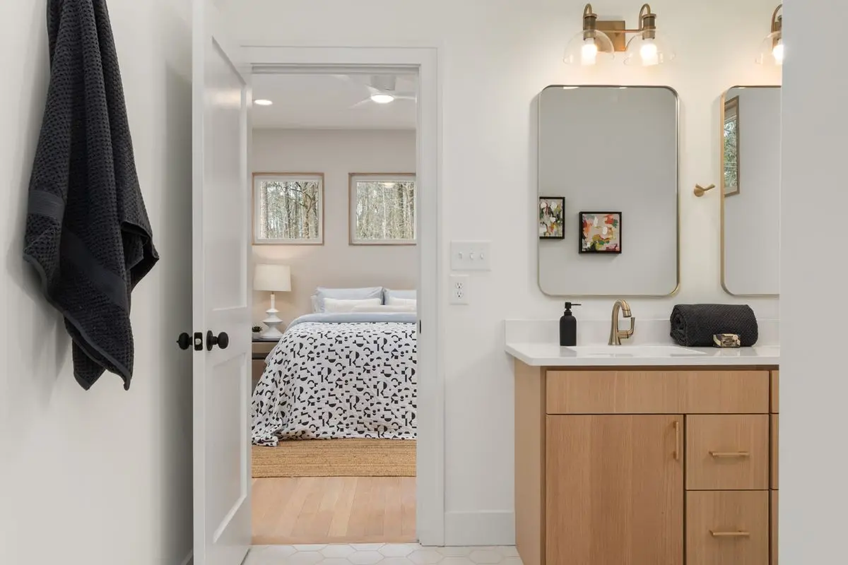A tidy residential room. Melbourne.